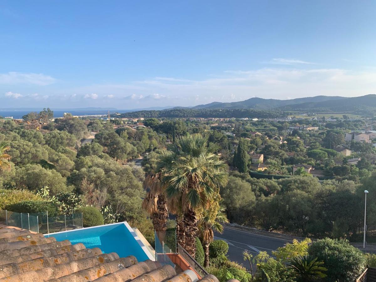 Superbe Duplex 35M2 Vue Mer Avec Piscine ボルム・レ・ミモザ エクステリア 写真